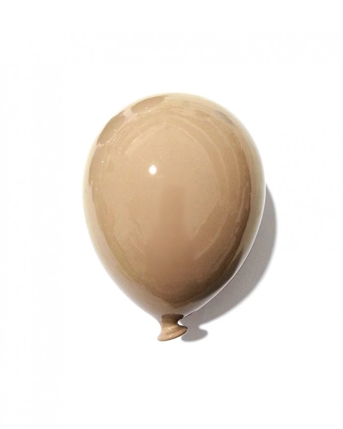Palloncino Tortora H. 15 cm ceramica