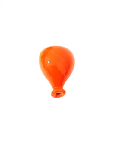 Palloncino 3D Arancione H. 6 cm in Ceramica