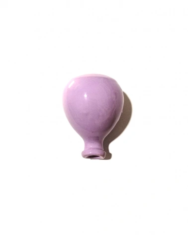 Palloncino 3D Glicine H. 6 cm in Ceramica