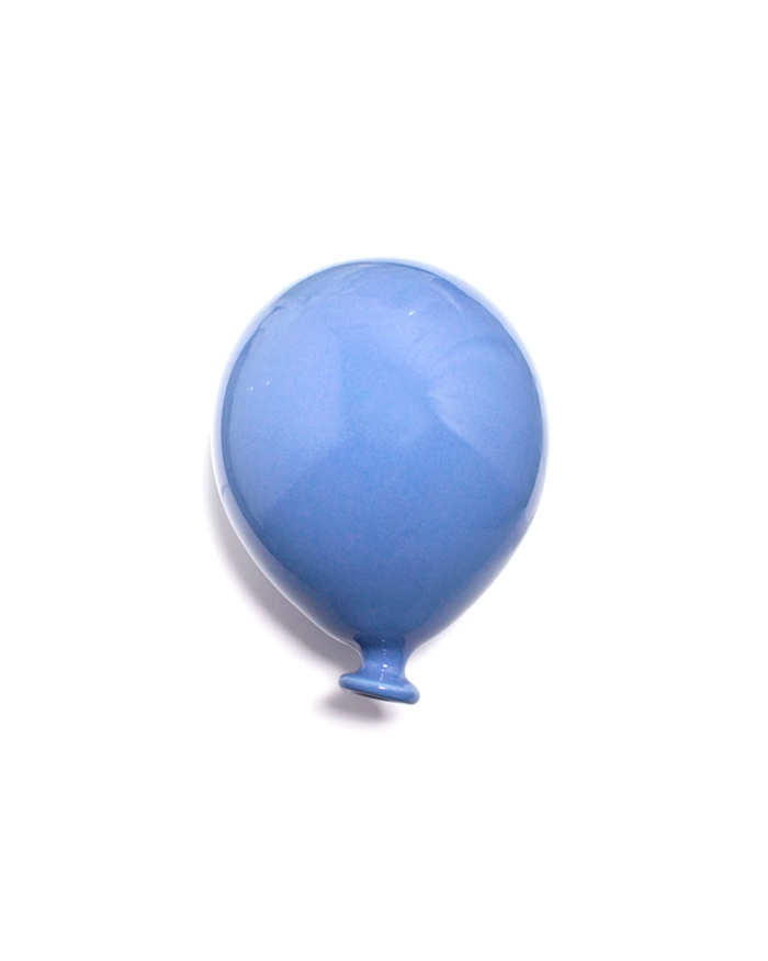 Palloncino Avion H. 10 cm in Ceramica