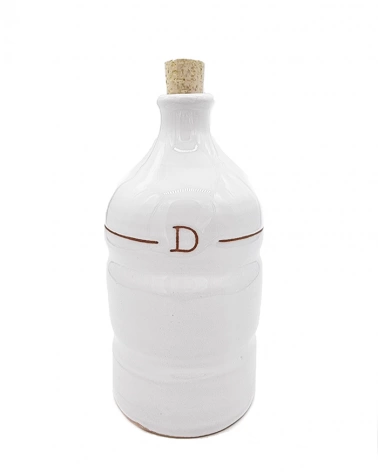 Bottiglia Bianca 500 ml Incisione "D"