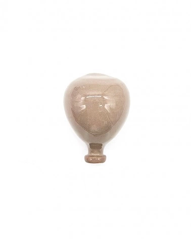 Palloncino 3D Tortora H. 6 cm in Ceramica