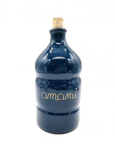 Bottiglia Ottanio 500 ml "Amami" in Ceramica