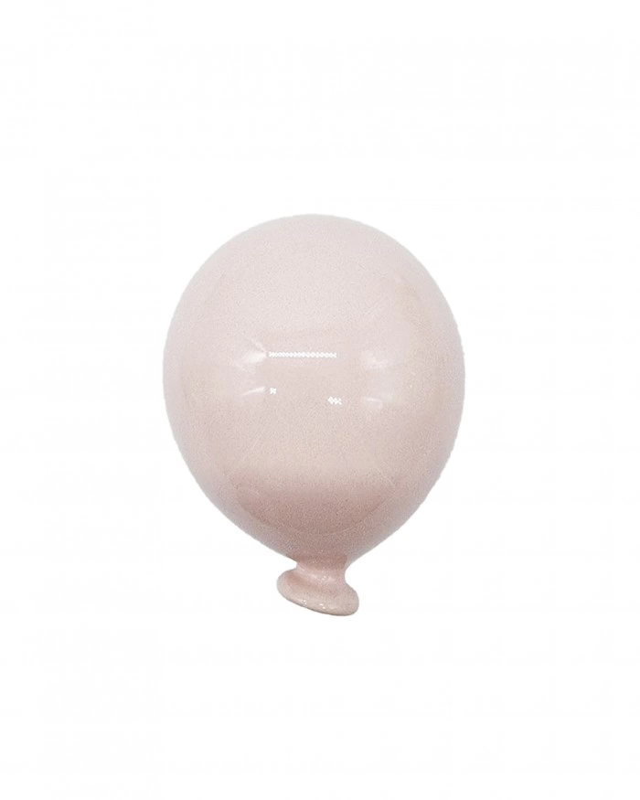 Palloncino Rosa H. 10 cm in Ceramica Palloncino Rosa H. 10 cm in Ceramica