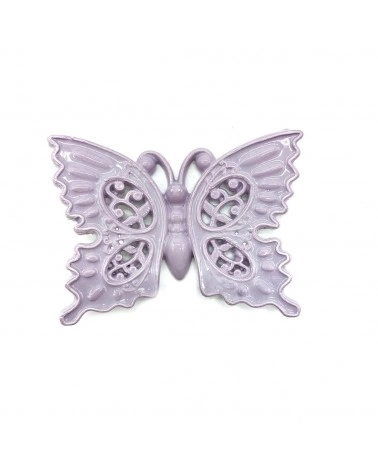 Farfalla Glicine Con Magnete  H. 5 cm