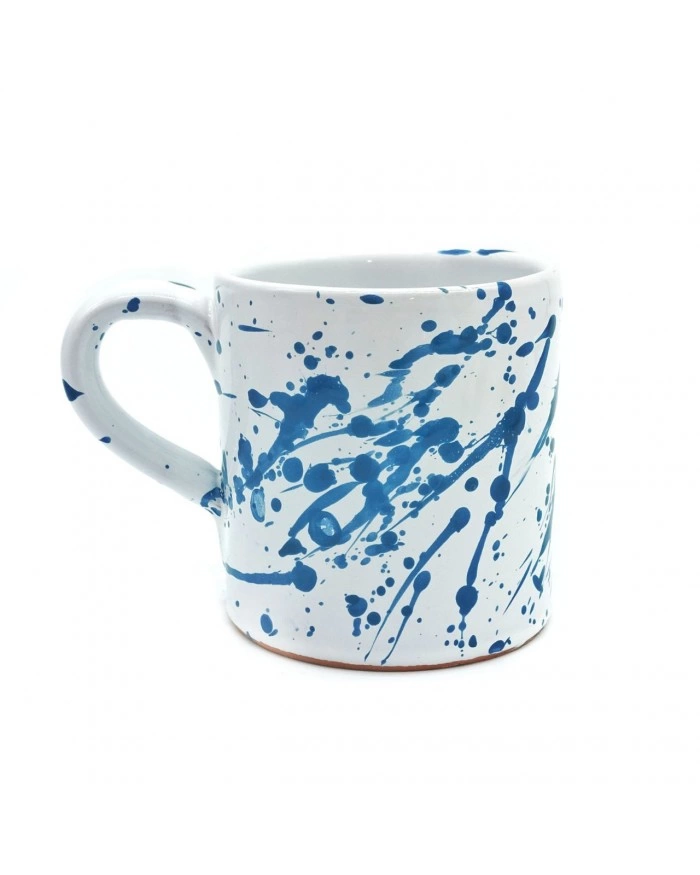 Tazza Mug Schizzata Ottanio H. 9 cm in Ceramica