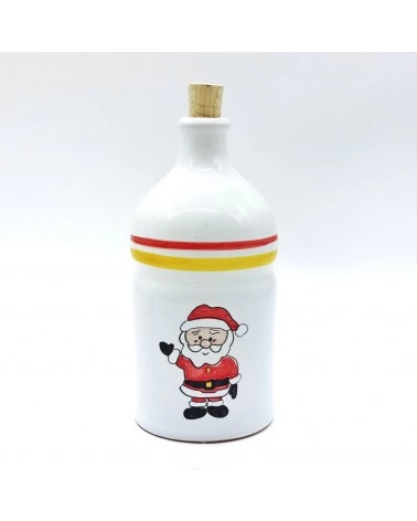 Bottiglia Bianca 500 ml Babbo Natale