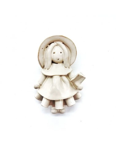 Bambolina Bianca  H. 8 cm