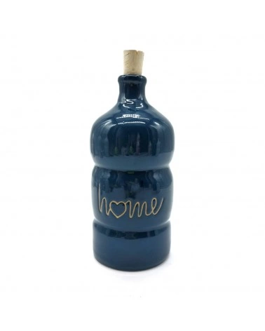 Bottiglia Ottanio 500 ml "Home" cuore in Ceramica